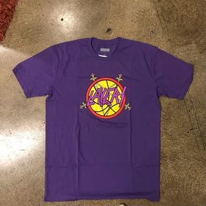 Kingswell Lakers “Slakers” T Shirt- XL- Lakers Purple